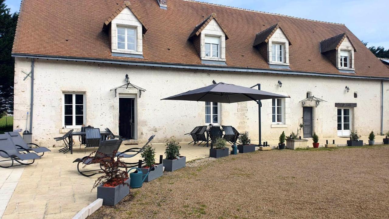 Villa Bois De Crane Landes-le-Gaulois Exterior foto